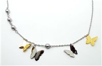 Collana Brosway Donna Papillon in Acciaio Perla BPP02 - BPP02